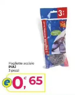Alter Discount Pagliette acciaio PULI offerta