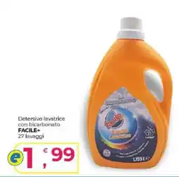 Alter Discount Detersivo lavatrice con bicarbonato FACILE+ offerta