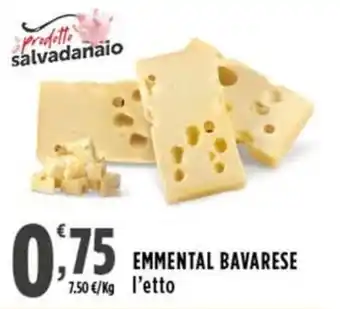 Rossotono Carrefour Emmental Bavarese offerta