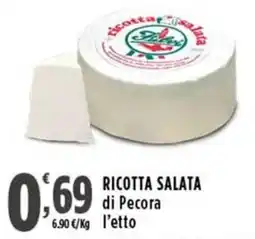 Rossotono Carrefour Ricotta Salata di Pecora offerta