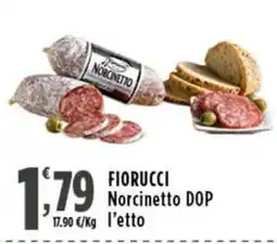 Rossotono Carrefour Fiorucci Norcinetto DOP offerta