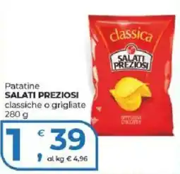 Alter Discount Patatine Salati Preziosi classica offerta