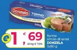 Alter Discount Tonno all'olio di semi Donzela offerta