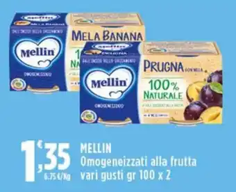 Mellin Omogeneizzati alla frutta