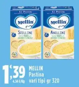 Rossotono Carrefour Mellin Pastina offerta