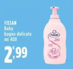 Rossotono Carrefour Fissan Baby bagno delicato offerta