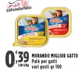 Rossotono Carrefour Morando Miglior Gatto Patè per gatti offerta