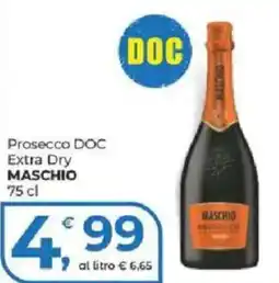 Alter Discount Prosecco DOC Extra Dry Maschio offerta