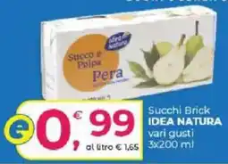 Alter Discount Succhi Brick IDEA NATURA offerta