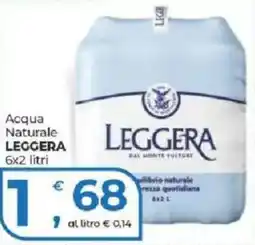 Alter Discount Acqua Naturale Leggera offerta