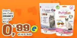 Alter Discount Snack per Gatti Crancy offerta