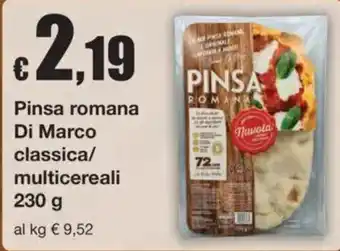 Pinsa romana Di Marco classica