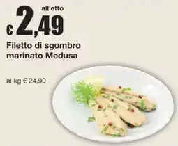 Sì con te Superstore Filetto di sgombro marinato Medusa offerta