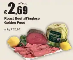 Sì con te Superstore Roast Beef all'inglese Golden Food offerta