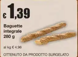 Sì con te Superstore Baguette integrale offerta