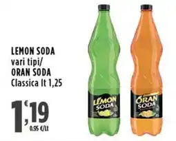 Rossotono Carrefour Lemon Soda/ Oran Soda Classica offerta