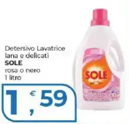 Alter Discount Detersivo Lavatrice lana e delicati SOLE offerta