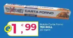 Alter Discount Rotolo Carta Forno TEX ROLL offerta