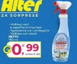 Alter Discount Netto Multiuso Ammoniaca offerta