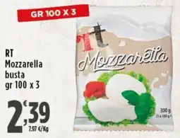 Rossotono Carrefour Mozzarella offerta