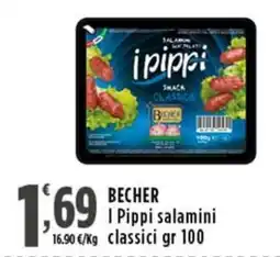Rossotono Carrefour I Pippi salamini classici offerta