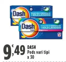 Rossotono Carrefour Dash Pods offerta