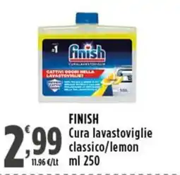 Rossotono Carrefour Finish cura lavastoviglie classico offerta