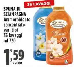 Rossotono Carrefour Spuma di Sciampagna Ammorbidente concentrato offerta