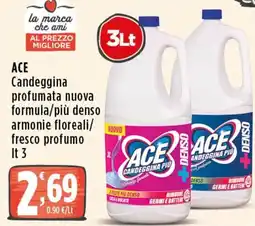 Rossotono Carrefour ACE Candeggina offerta