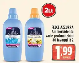 Rossotono Carrefour Felce Azzurra Ammorbidente offerta