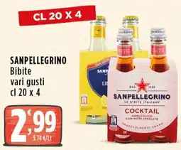 Rossotono Carrefour Sanpellegrino Bibite vari gusti offerta