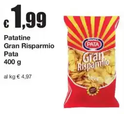 Sì con te Superstore Patatine Gran Risparmio Pata offerta