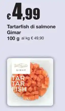 Sì con te Superstore Tartarfish di salmone Gimar offerta