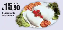 Sì con te Superstore Seppie pulite decongelate offerta