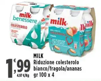 Rossotono Carrefour Milk benessere offerta