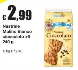 Sì con te Superstore Nastrine Mulino Bianco cioccolato offerta