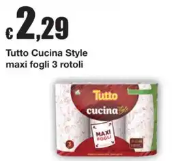 Sì con te Superstore Tutto Cucina Style maxi fogli offerta