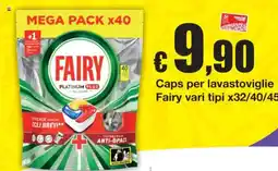 Sì con te Superstore Caps per lavastoviglie Fairy offerta