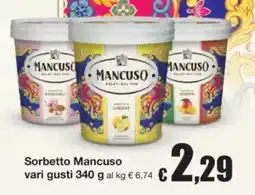 Sì con te Superstore Sorbetto Mancuso offerta