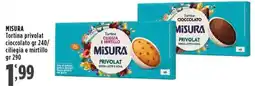 Rossotono Carrefour Tortine ciliegia e mirtillo Misura offerta