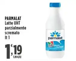 Rossotono Carrefour Parmalat Latte UHT parzialmente scremato offerta