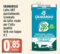 Rossotono Carrefour Latte UHT parzialmente scremato Granarolo offerta