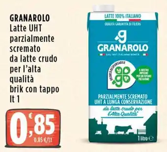 Rossotono Carrefour Latte UHT parzialmente scremato Granarolo offerta