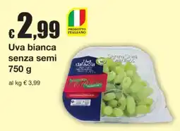 Sì con te Superstore Uva bianca senza semi offerta