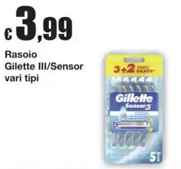 Sì con te Superstore Rasoio Gillette Sensor3 offerta