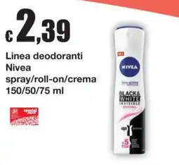 Sì con te Superstore Linea deodoranti Nivea offerta