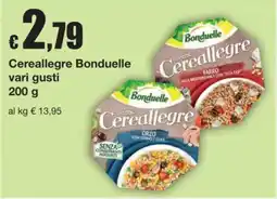 Sì con te Superstore Cereallegre Bonduelle offerta