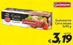 Iper Super Conveniente Carne Bovina in gelatina Gustomanno offerta