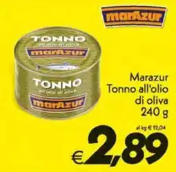 Iper Super Conveniente Tonno all'olio di oliva Marazur offerta