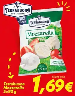 Iper Super Conveniente Terrabuona Mozzarella offerta